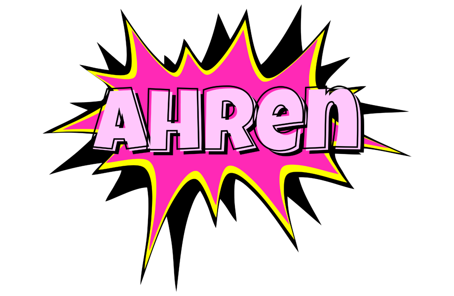 Ahren badabing logo
