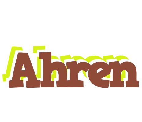 Ahren caffeebar logo