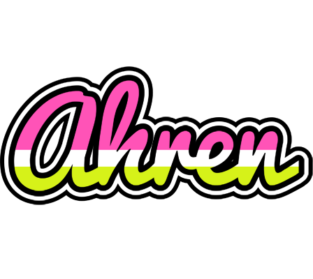 Ahren candies logo