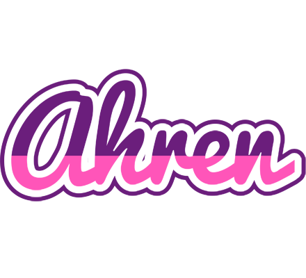 Ahren cheerful logo