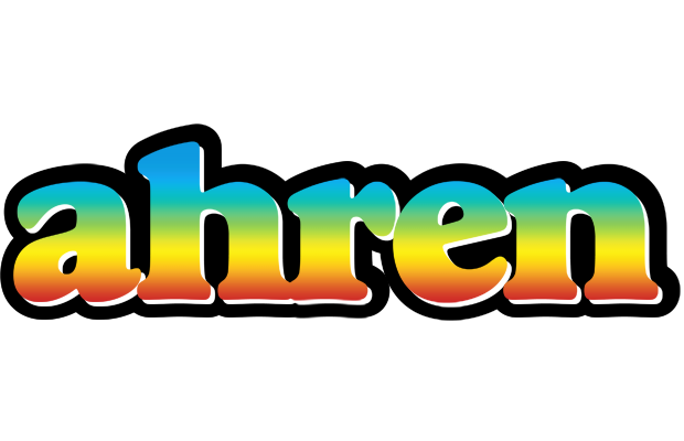 Ahren color logo