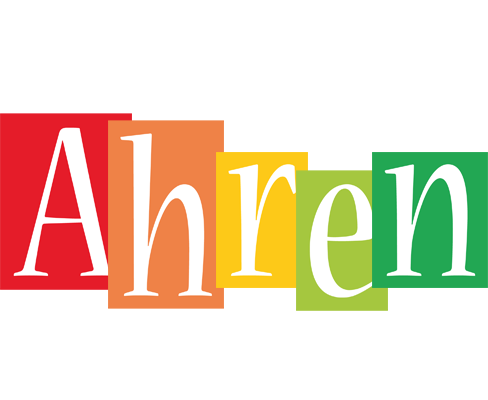 Ahren colors logo