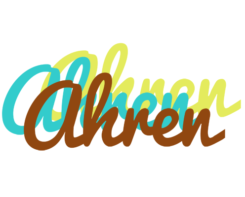 Ahren cupcake logo