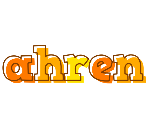 Ahren desert logo