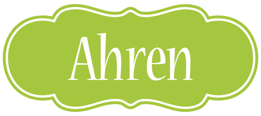 Ahren family logo