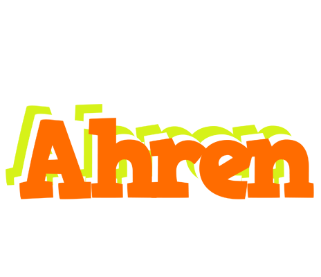 Ahren healthy logo