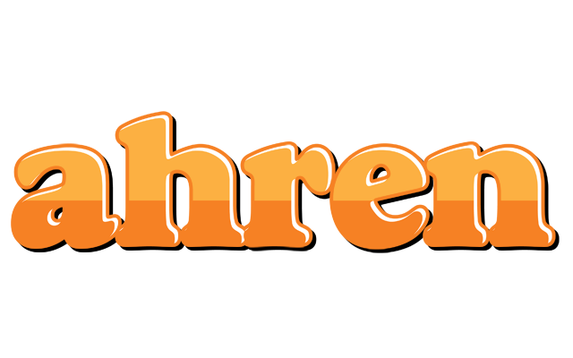 Ahren orange logo