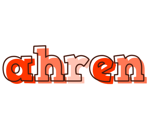 Ahren paint logo