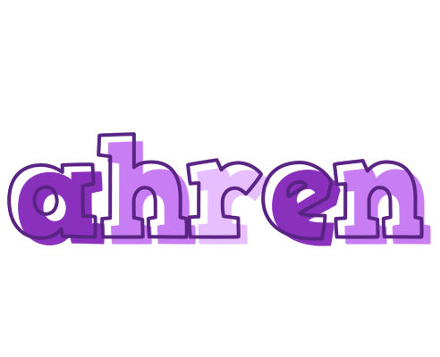 Ahren sensual logo
