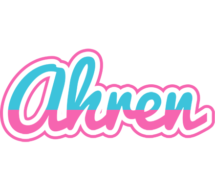Ahren woman logo