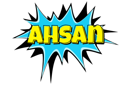 Ahsan amazing logo
