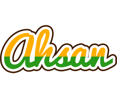 Ahsan banana logo