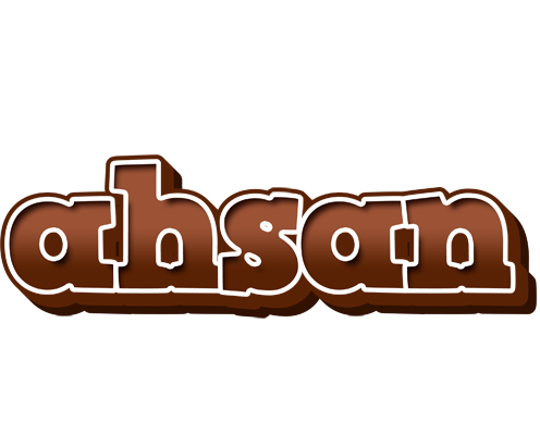 Ahsan brownie logo