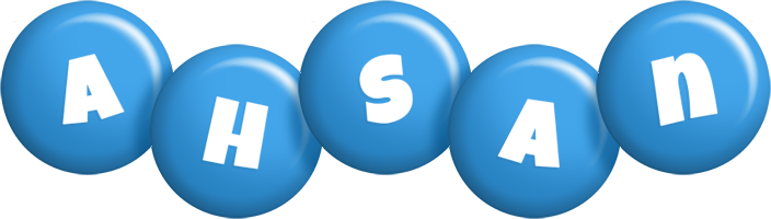 Ahsan candy-blue logo