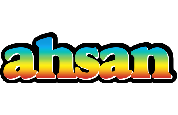 Ahsan color logo