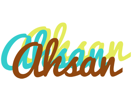 Ahsan cupcake logo