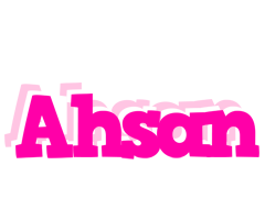 Ahsan dancing logo