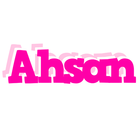 Ahsan dancing logo
