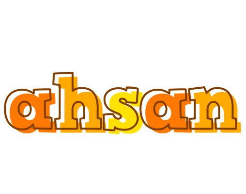 Ahsan desert logo