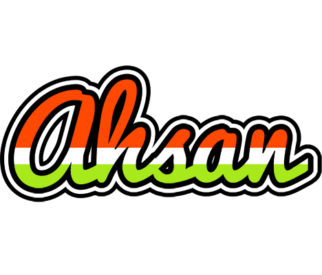Ahsan exotic logo