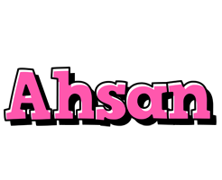 Ahsan girlish logo