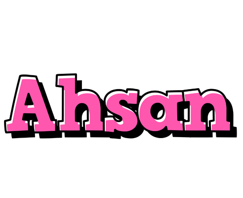 Ahsan girlish logo
