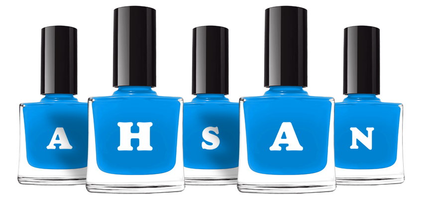 Ahsan glossy logo