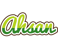 Ahsan golfing logo