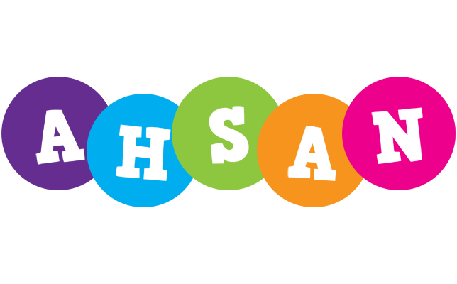 Ahsan happy logo