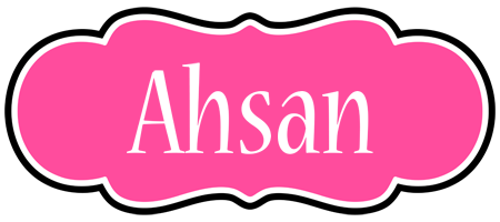 Ahsan invitation logo