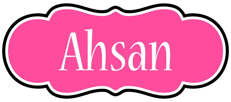 Ahsan invitation logo