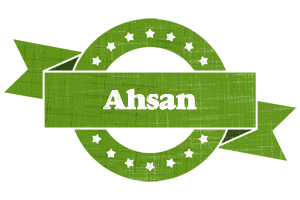 Ahsan natural logo
