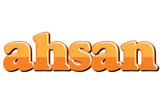 Ahsan orange logo