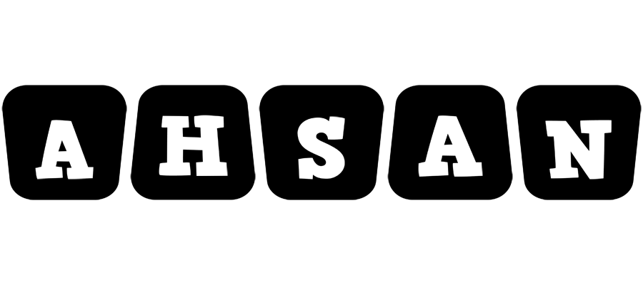 Ahsan racing logo