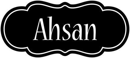 Ahsan welcome logo