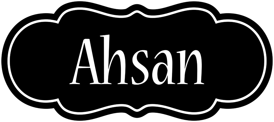 Ahsan welcome logo