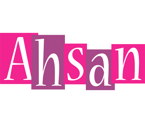 Ahsan whine logo