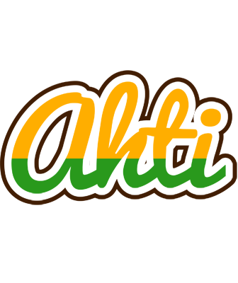 Ahti banana logo