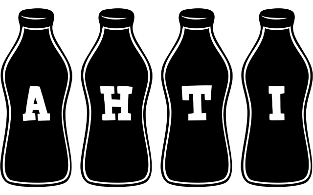 Ahti bottle logo