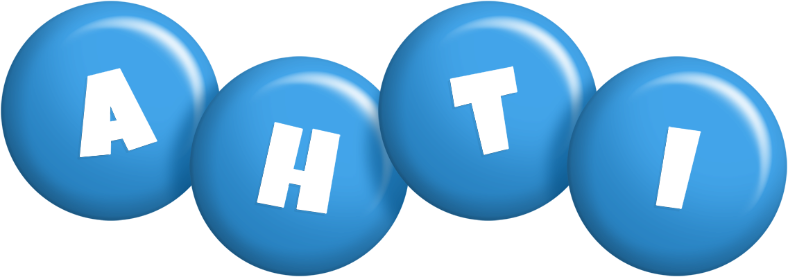 Ahti candy-blue logo