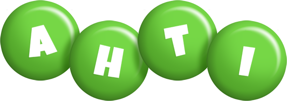 Ahti candy-green logo