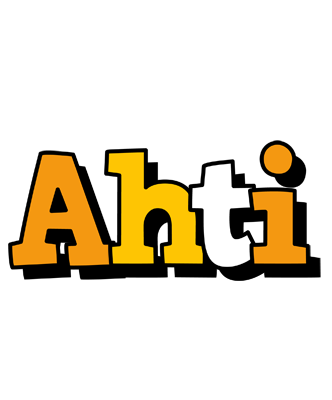 Ahti cartoon logo
