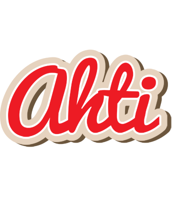 Ahti chocolate logo