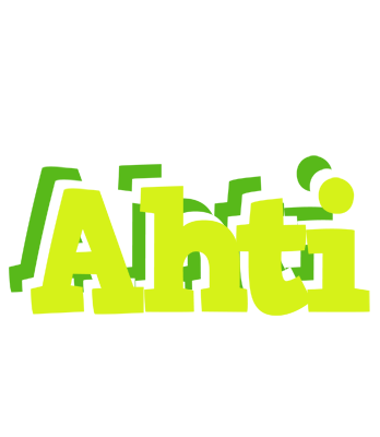 Ahti citrus logo