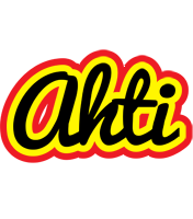 Ahti flaming logo