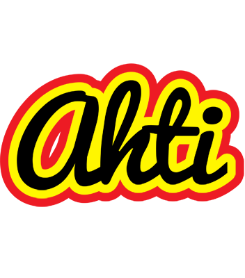 Ahti flaming logo