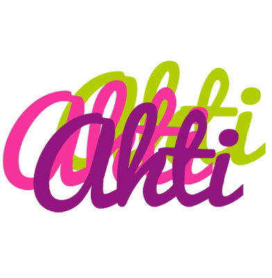 Ahti flowers logo
