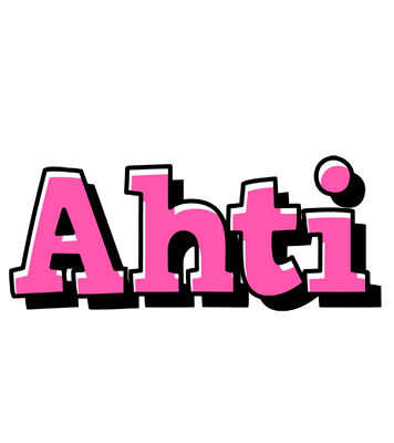 Ahti girlish logo