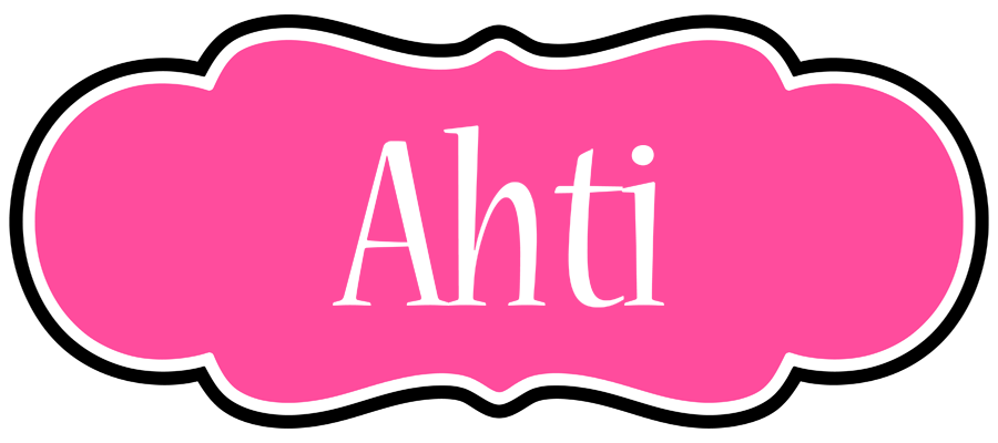 Ahti invitation logo