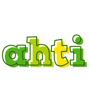 Ahti juice logo